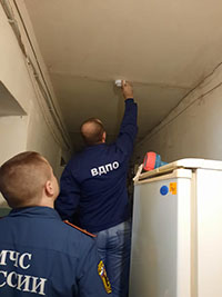 На территории Орджоникидзевского района города Перми проводится Проект «Пермь без пожаров».