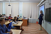 В Чернушинской школе прошел урок Гражданской обороны