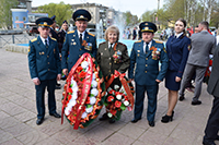 Участие  в мероприятии, посвященному празднованию Дня Победы в г.Чернушка