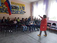 Урок пожарной безопасности в Чусовском районе     