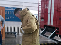 Ребята  из военно-спортивного  клуба «Стрелок»  посетили Октябрьскую пожарную часть