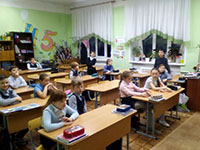В Губахинской школе ученикам напомнили правила пожарной безопасности в школе и дома