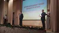 Уполномоченный по правам ребенка в Пермском крае Денисова С.А.  наградила председателя Коми – Пермяцкого отделения ВДПО 