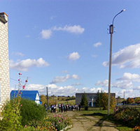 Учебная эвакуация в школе г. Чернушки