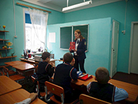 В Нытве прошло мероприятие «Чтоб с пожаром бороться умело, нужно каждому знать пожарное дело»