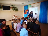             Для учеников Нытвенской коррекционной школы  прошло занятие «О правилах важных-пожаробезопасных!»