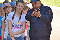         В лагере «Тимуровец»  прошла игра «Лабиринт безопасности» 