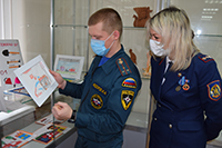 Конкурс детско-юношеского творчества в рамках проекта "Жизнь без пожаров" в Чернушенском ГО