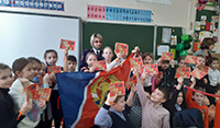 Представители Кизеловского отделения провели урок ОБЖ во 2 «Г» классе МБОУ СОШ № 1