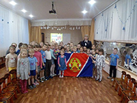 В Губахинском детском саду прошел урок по пожарной безопасности.