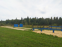 В Октябрьском районе создана площадка для занятий пожарно – прикладным спортом