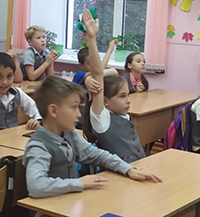 Урок по пожарной безопасности в Нытвенском районе