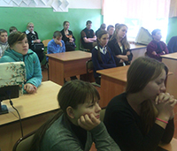 Урок пожарной безопасности в отдаленном поселке Горнозаводского района