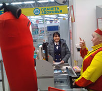 В Добрянке прошло мероприятие «Огнетушитель в каждый дом!»