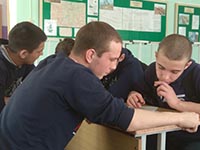 В Октябрьском прошли  лекции, посвященные Месячнику Гражданской ответственности и пожарной безопасности