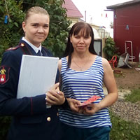 В Чернушинском районе проходят рейды по пожарной безопасности