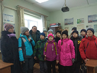 Экскурсия в пожарную часть для ДЮП из п. Сарс