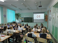 ДЮП "Вспыш" провела урок по пожарной безопасности