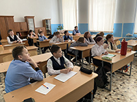 Урок пожарной безопасности в клубе «Огнеборец»