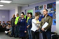 Городские соревнования среди школьников по простейшим летающим моделям