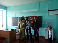 В с. Краснояр прошел открытый урок ОБЖ