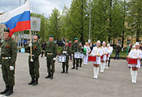 В Кудымкаре прошел I городской смотр-конкурс строя и песни  