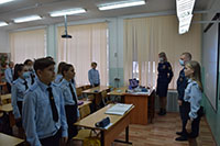 Встреча с юными огнеборцами в г. Чернушка