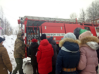 Специалисты ВДПО  и ПЧ - 94 провели урок ОБЖ в г. Кизеле