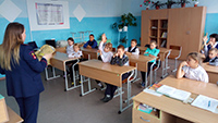 В Романовской школе прошли занятия по пожарной безопасности