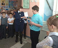 В Октябрьской школе № 2 наградили участников   муниципального этапа конкурса «Неопалимая Купина»