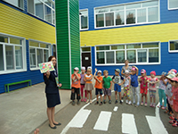 В Нытве прошла серия мероприятий по пожарной безопасности в детских садах города