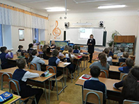 В Губахинской школе прошел инструктаж по пожарной безопасности